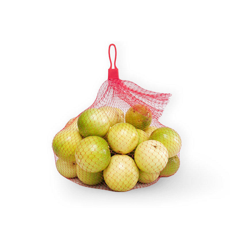 Saco inferior de malha PE de plástico Rede de embalagem para vegetais e frutas/alimentos Rede de embalagem/saco de rede