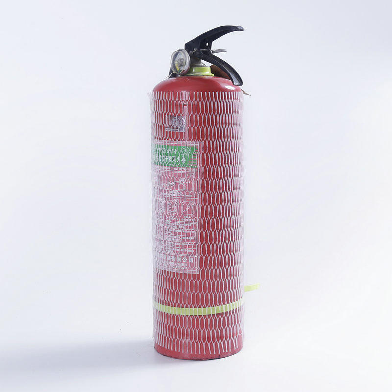 Rede protetora de cilindro de gás de plástico verde
