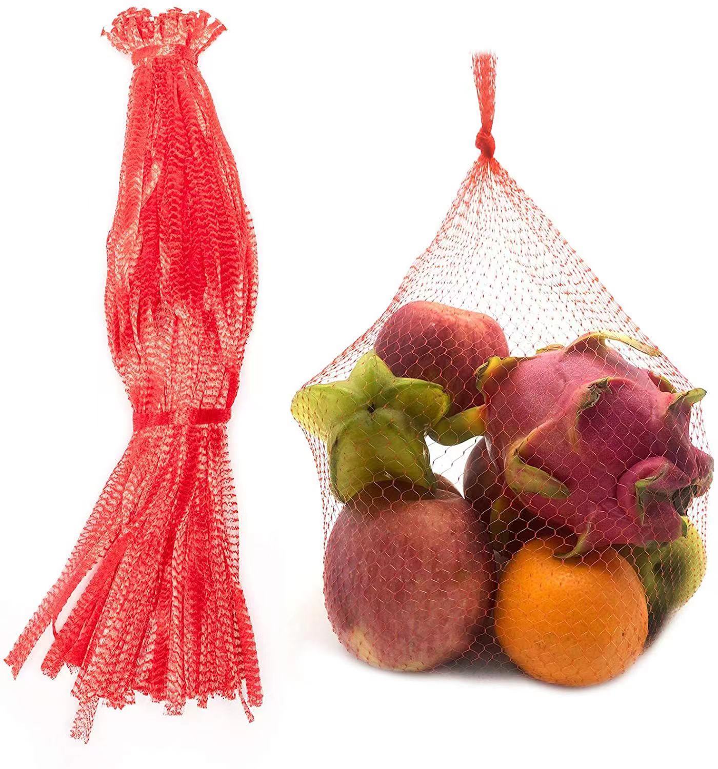 Rolos de saco de malha para armazenamento de alimentos a granel PE para frutas